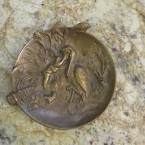 stork cherub tray