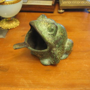 Figural Frog Ashtray