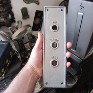 Unusual Otis Elevator Up-Down Bell Call Button